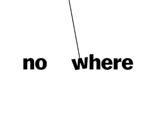 Road to No Where