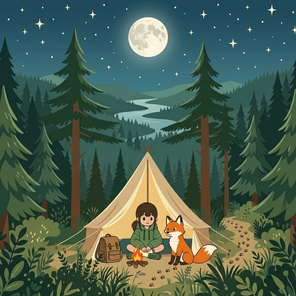 The Night the Fox Came to Camp