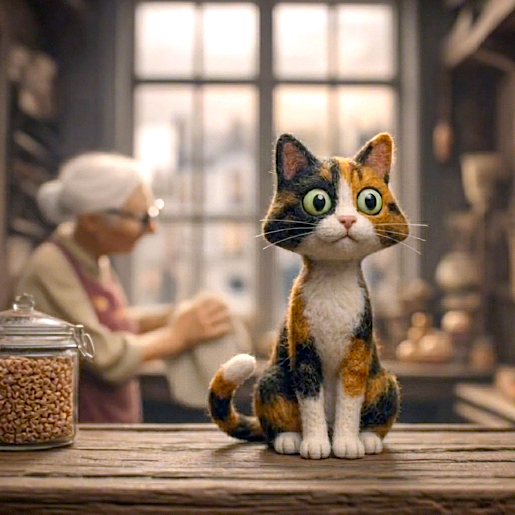The Cat Who Stayed Without Staying