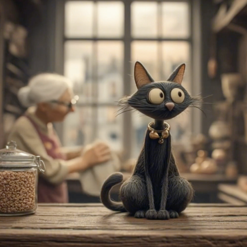 The Cat Who Stayed Without Staying